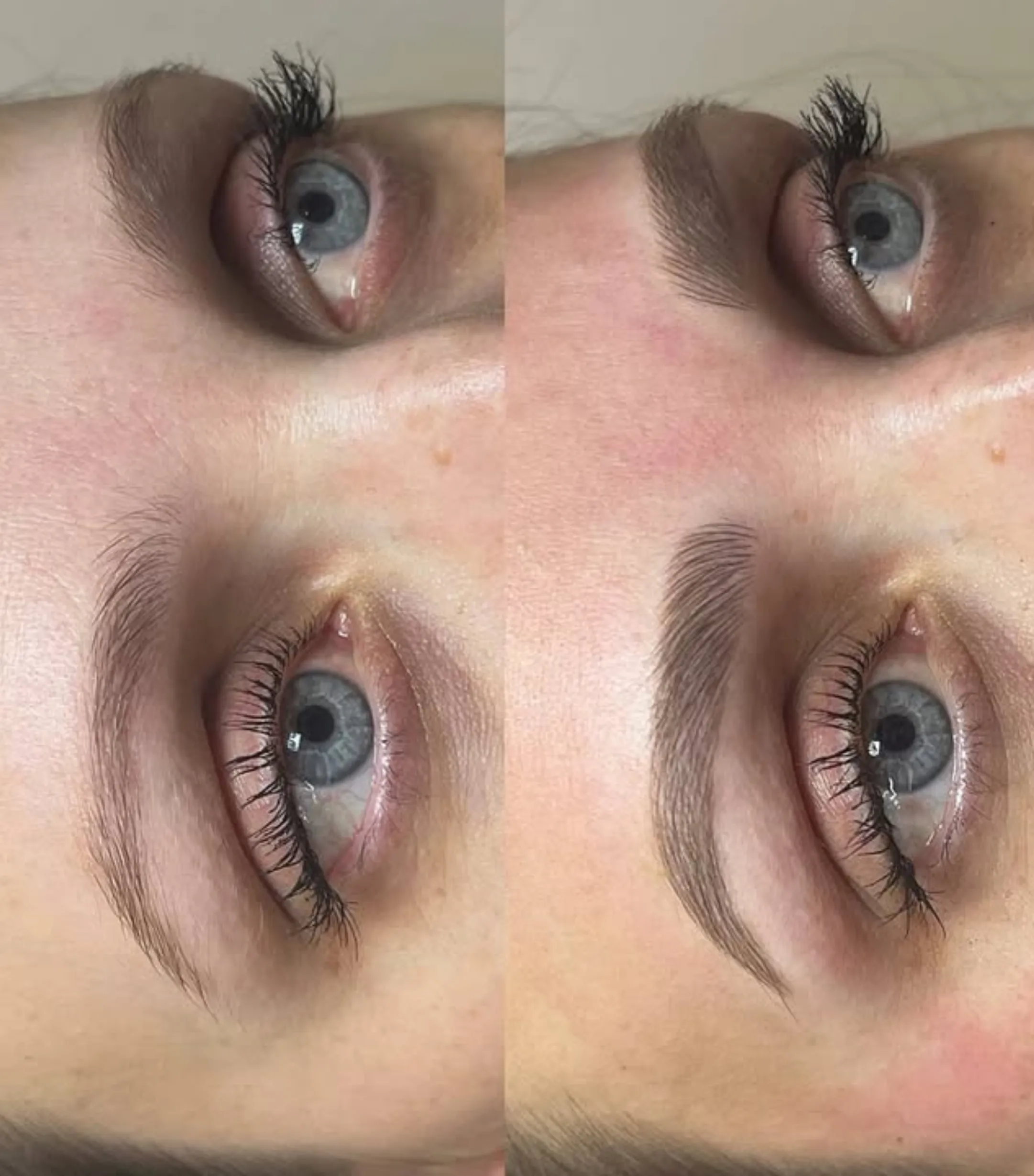 eyebrows feathering near me