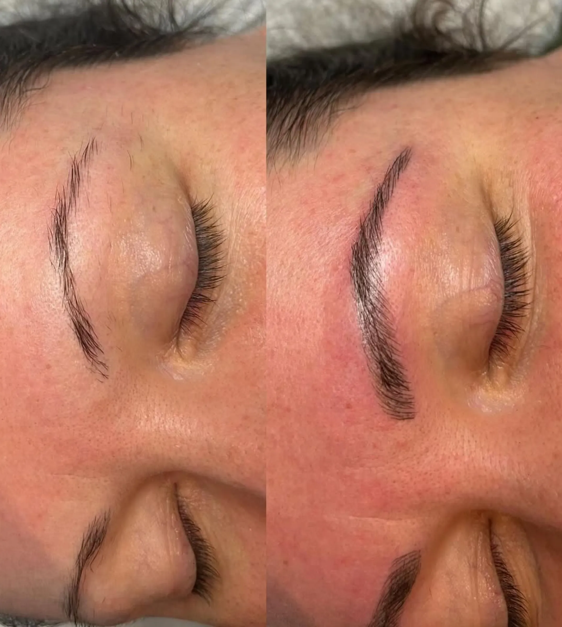microblading healing process week 3