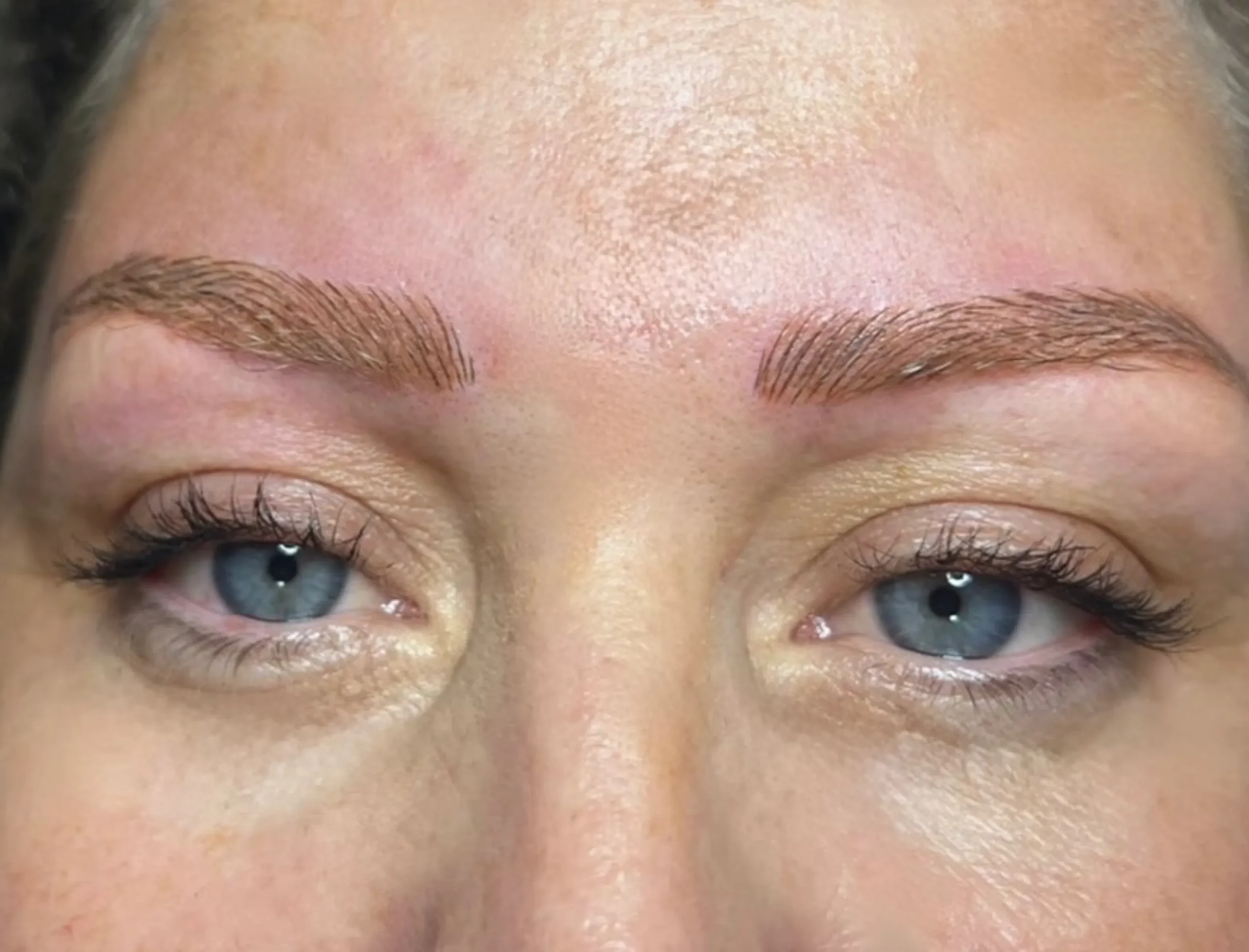 microblading after 3 weeks